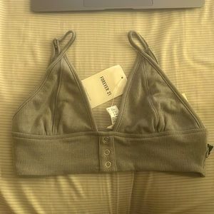 Size small Gray bralette / never worn